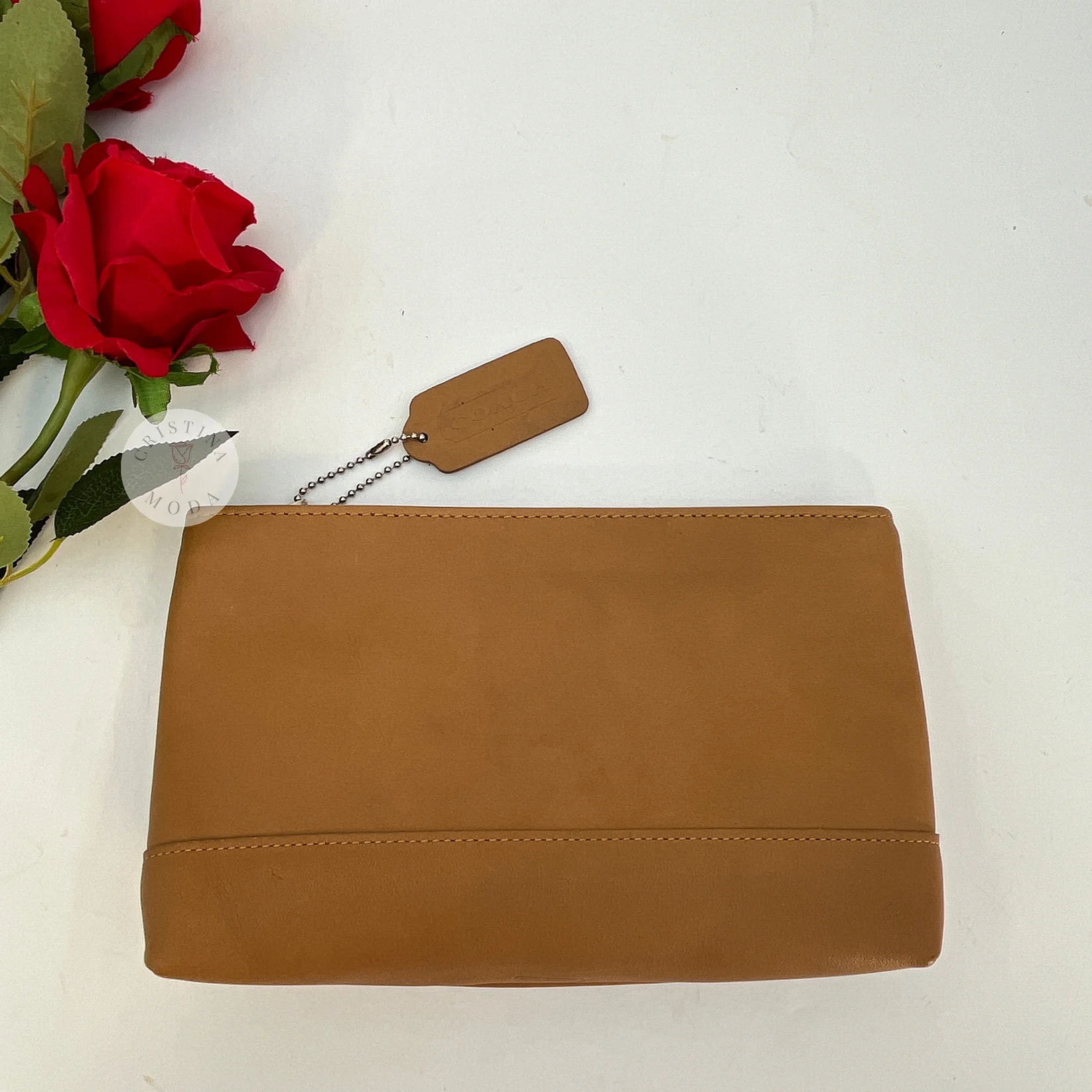 vintage coach cosmetic case