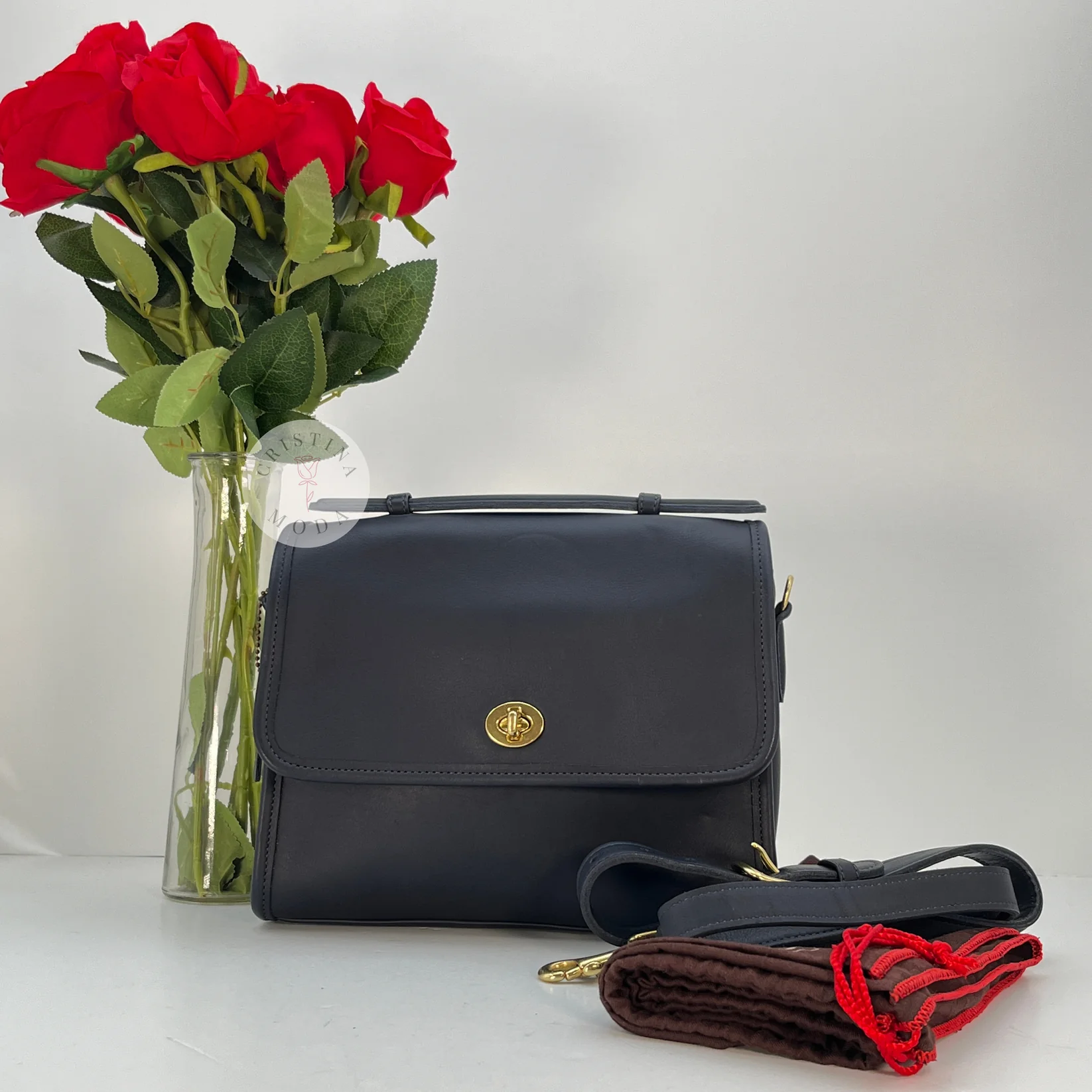 vintage coach court bag