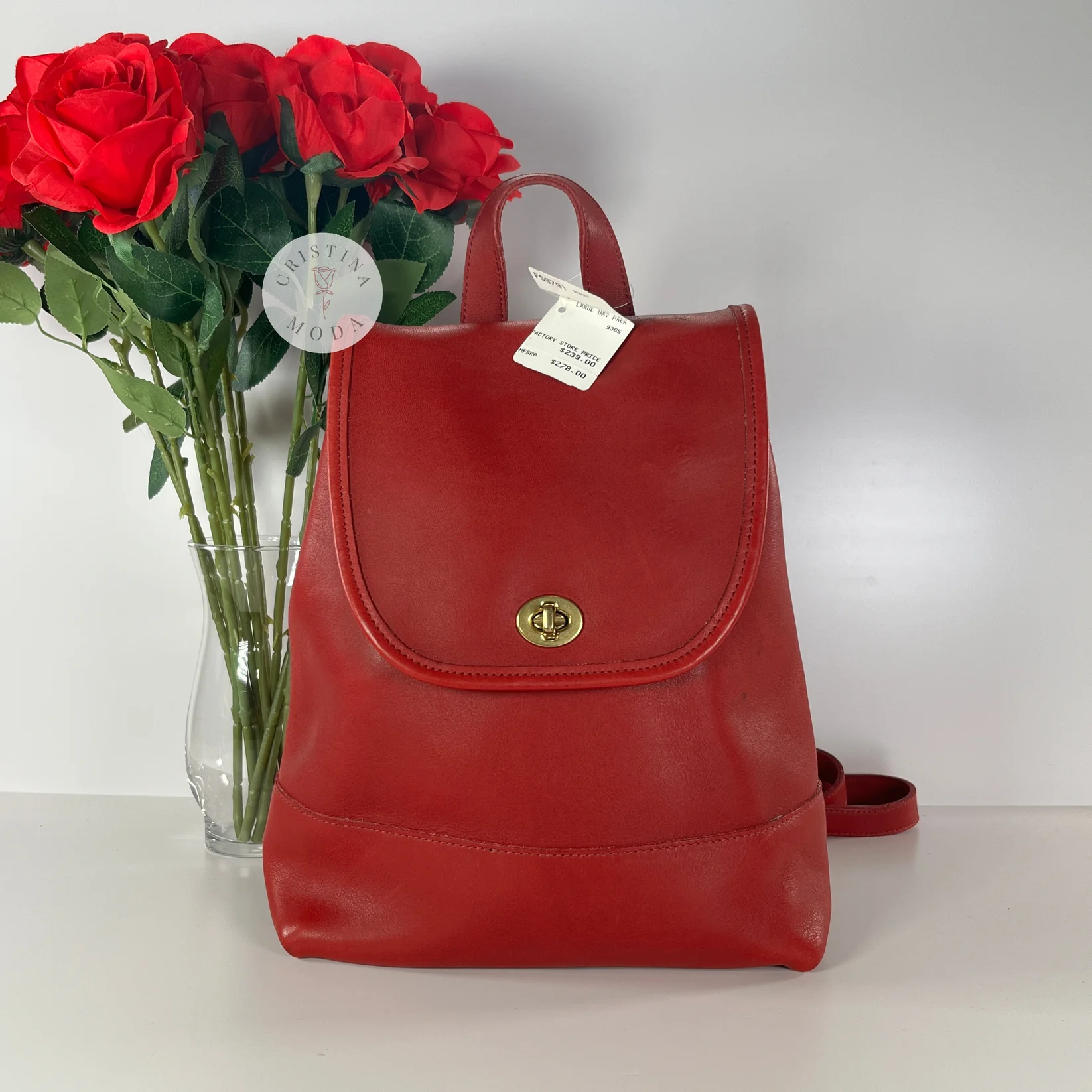 vintage coach daypack